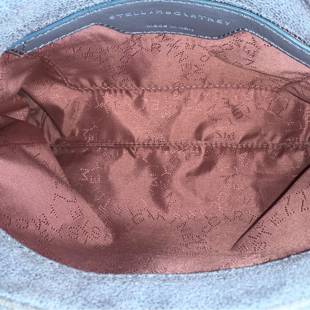 Stella McCartney Falabella Crossbody – Ice Blue Shaggy Deer | EUC 💎 - Picture 12 of 16